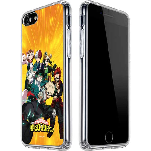 My Hero Academia Deku and Baku Team Season 6 iPhone SE (2nd & 3rd Gen) Clear Case