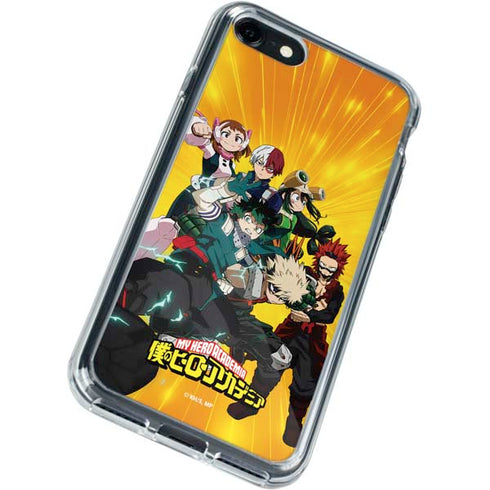 My Hero Academia Deku and Baku Team Season 6 iPhone SE (2nd & 3rd Gen) Clear Case