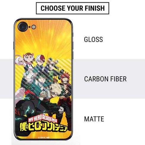 My Hero Academia Deku and Baku Team Season 6 iPhone SE (2nd & 3rd Gen) Skin