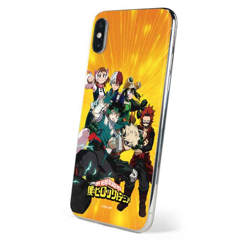 My Hero Academia Deku and Baku Team Season 6 iPhone X Skin