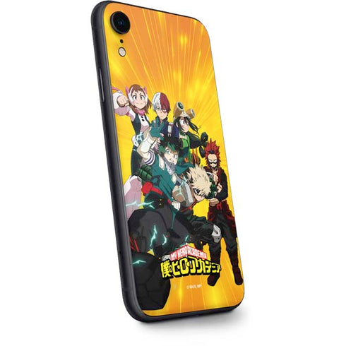 My Hero Academia Deku and Baku Team Season 6 iPhone XR Skin
