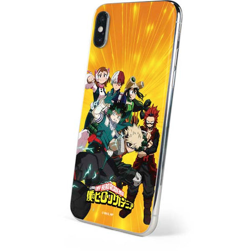My Hero Academia Deku and Baku Team Season 6 iPhone XS Skin