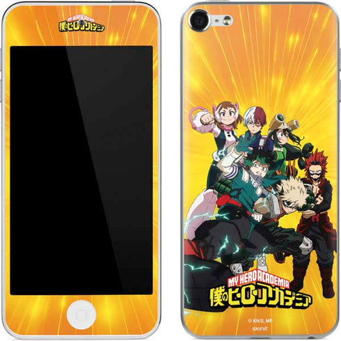 My Hero Academia Deku and Baku Team Season 6 Apple iPod Skin