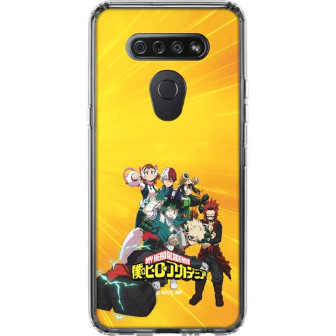 My Hero Academia Deku and Baku Team Season 6 LG K51/Q51 Clear Case