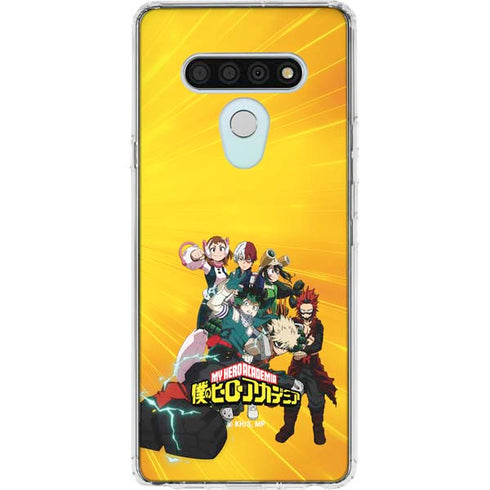 My Hero Academia Deku and Baku Team Season 6 LG Stylo 6 Clear Case