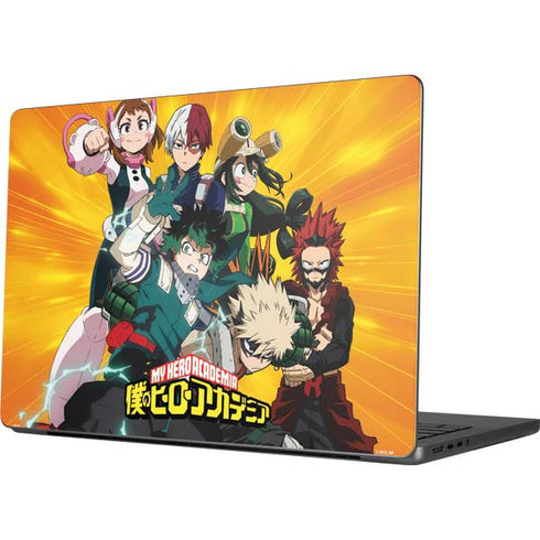 My Hero Academia Deku and Baku Team Season 6 MacBook Pro 14in (2021-24) Skin