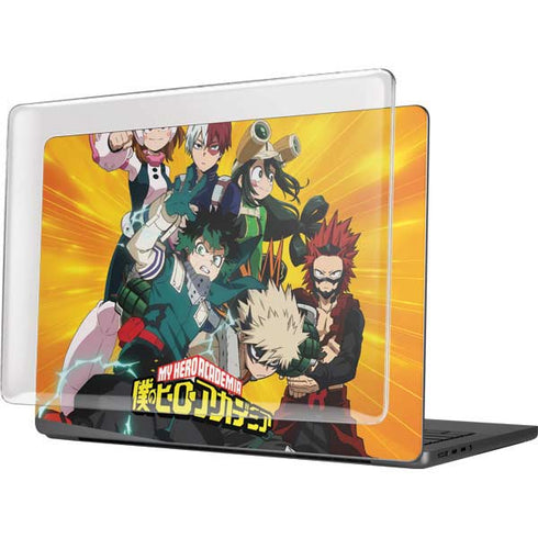 My Hero Academia Deku and Baku Team Season 6 MacBook Pro 14in (2021-24) Case plus Skin