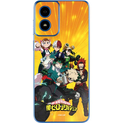 My Hero Academia Deku and Baku Team Season 6 Moto G Play 4G (2024) Skin