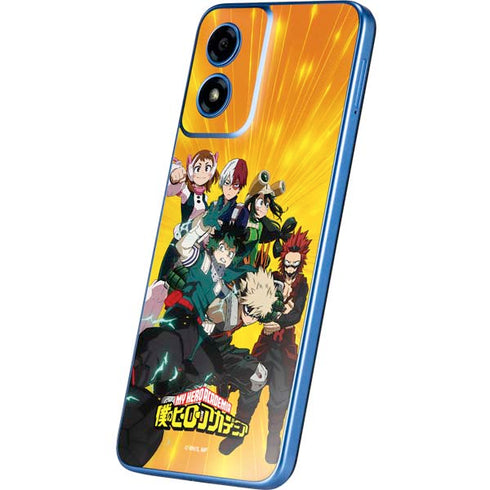 My Hero Academia Deku and Baku Team Season 6 Moto G Play 4G (2024) Skin