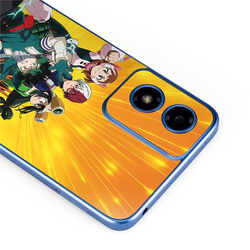 My Hero Academia Deku and Baku Team Season 6 Moto G Play 4G (2024) Skin