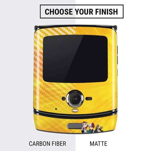 My Hero Academia Deku and Baku Team Season 6 Motorola RAZR Skin