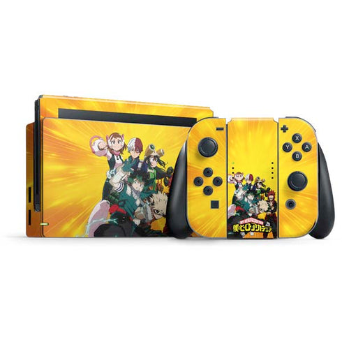My Hero Academia Deku and Baku Team Season 6 Nintendo Switch Bundle Skin
