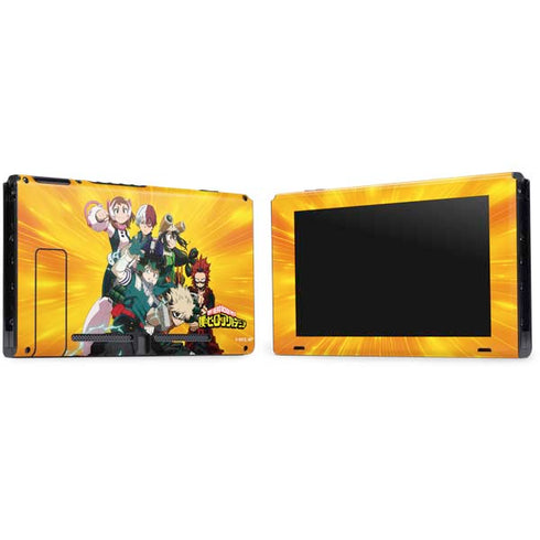 My Hero Academia Deku and Baku Team Season 6 Nintendo Switch Bundle Skin