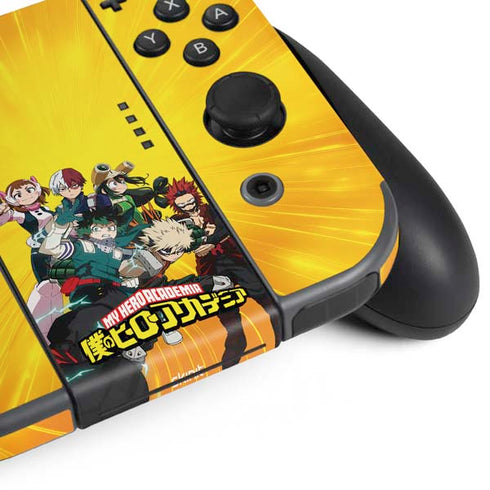 My Hero Academia Deku and Baku Team Season 6 Nintendo Switch Bundle Skin