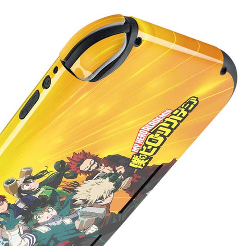My Hero Academia Deku and Baku Team Season 6 Nintendo Switch Lite Skin