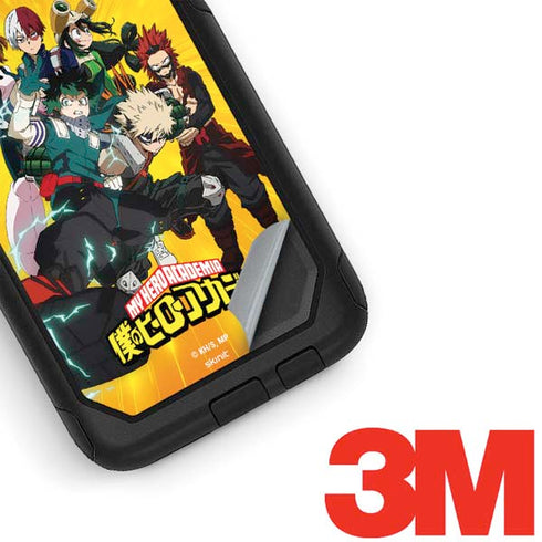 My Hero Academia Deku and Baku Team Season 6 Otterbox Commuter Galaxy Skin