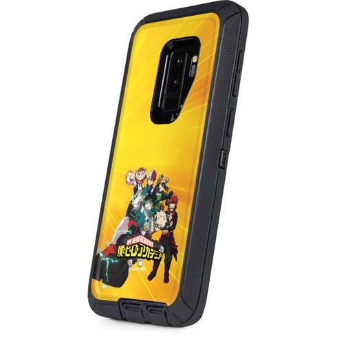 My Hero Academia Deku and Baku Team Season 6 Otterbox Defender Galaxy Skin
