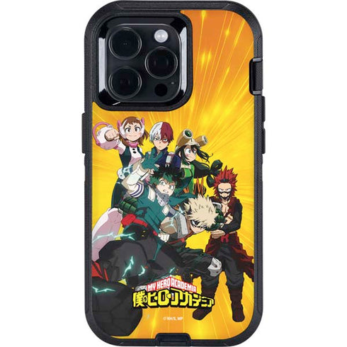 My Hero Academia Deku and Baku Team Season 6 Otterbox Defender iPhone Skin
