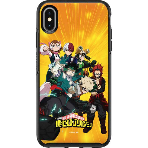 My Hero Academia Deku and Baku Team Season 6 Otterbox Symmetry iPhone Skin