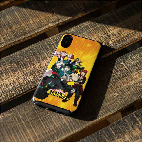 My Hero Academia Deku and Baku Team Season 6 Otterbox Symmetry iPhone Skin