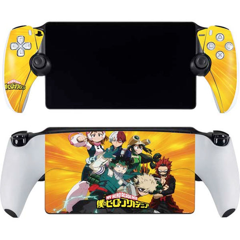 My Hero Academia Deku and Baku Team Season 6 PlayStation Portal Remote Player Skin