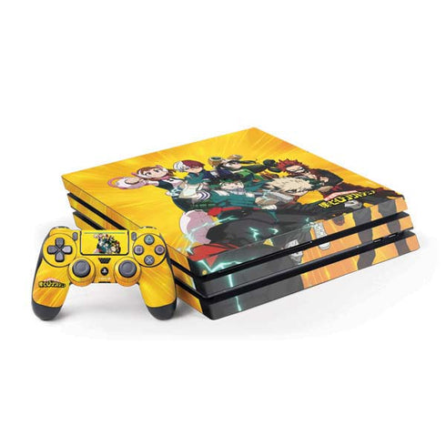 My Hero Academia Deku and Baku Team Season 6 PS4 Pro Bundle Skin