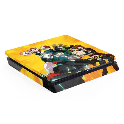 My Hero Academia Deku and Baku Team Season 6 PS4 Slim Skin