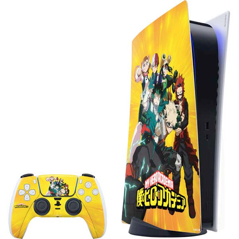 My Hero Academia Deku and Baku Team Season 6 PS5 Bundle Skin