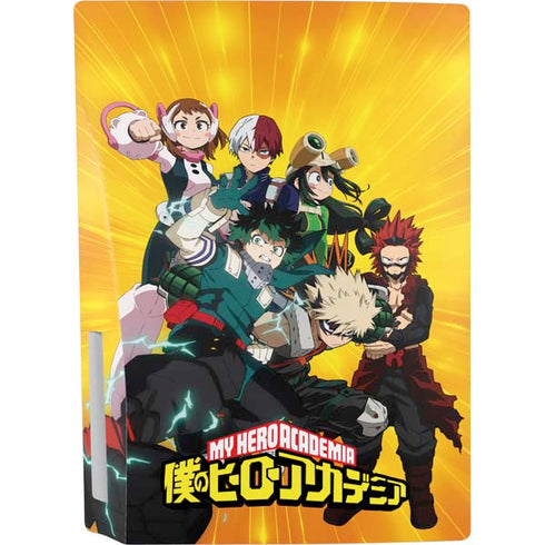My Hero Academia Deku and Baku Team Season 6 PS5 Console Skin