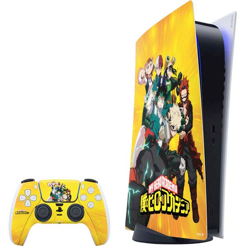 My Hero Academia Deku and Baku Team Season 6 PS5 Digital Edition Bundle Skin