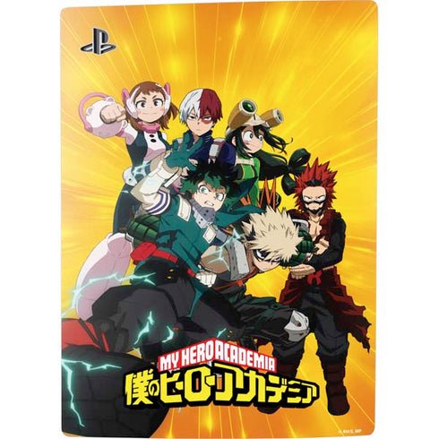 My Hero Academia Deku and Baku Team Season 6 PS5 Digital Edition Console Skin