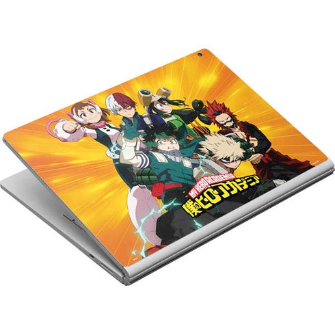 My Hero Academia Deku and Baku Team Season 6 Surface Book Skin