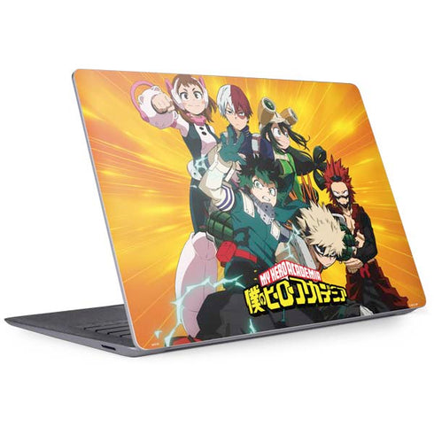 My Hero Academia Deku and Baku Team Season 6 Surface Laptop 3 13.5in Skin