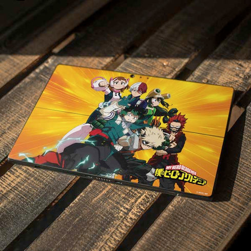 My Hero Academia Deku and Baku Team Season 6 Surface Pro 6 Skin