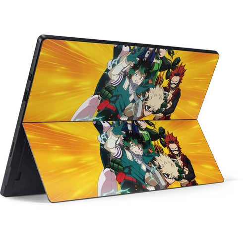My Hero Academia Deku and Baku Team Season 6 Surface Pro 7 Skin