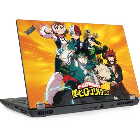 My Hero Academia Deku and Baku Team Season 6 Lenovo ThinkPad Skin