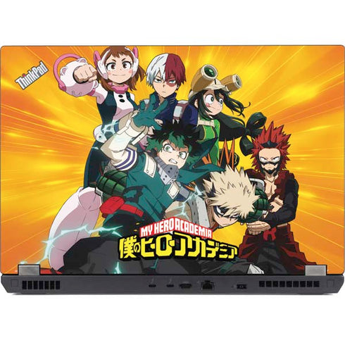 My Hero Academia Deku and Baku Team Season 6 Lenovo ThinkPad Skin
