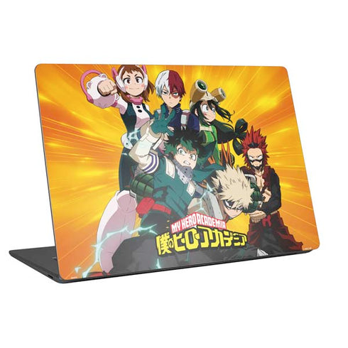 My Hero Academia Deku and Baku Team Season 6 Laptop Skins