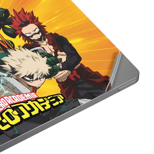 My Hero Academia Deku and Baku Team Season 6 Laptop Skins