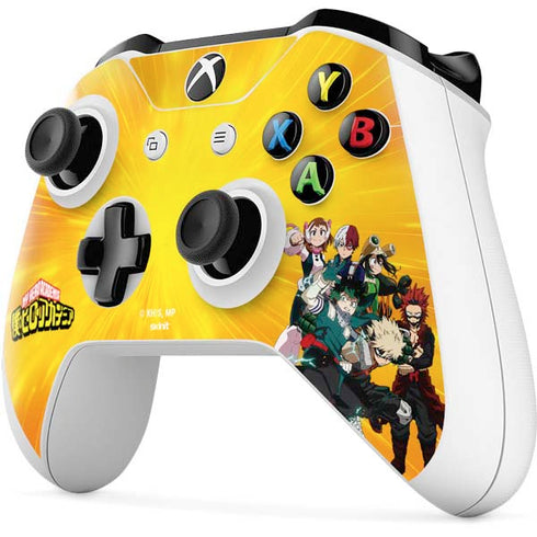 My Hero Academia Deku and Baku Team Season 6 Xbox One S All-Digital Edition Bundle Skin