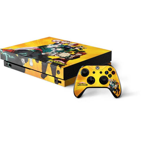 My Hero Academia Deku and Baku Team Season 6 Xbox One X Bundle Skin