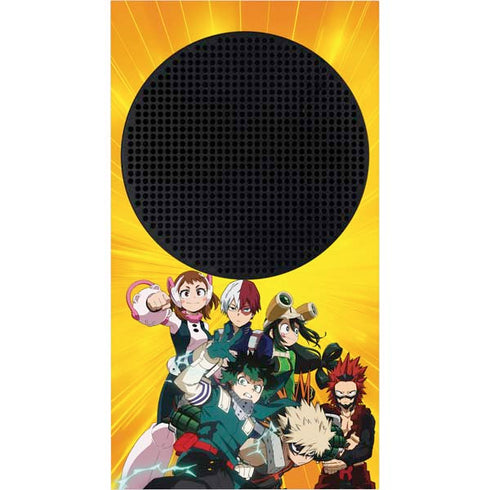 My Hero Academia Deku and Baku Team Season 6 Xbox Series S Console Skin