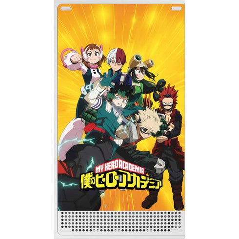 My Hero Academia Deku and Baku Team Season 6 Xbox Series S Console Skin