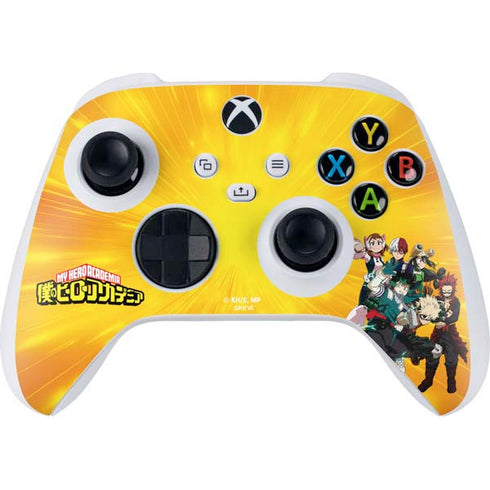 My Hero Academia Deku and Baku Team Season 6 Xbox Series S Controller Skin