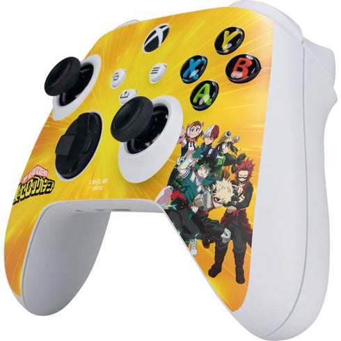 My Hero Academia Deku and Baku Team Season 6 Xbox Series S Controller Skin