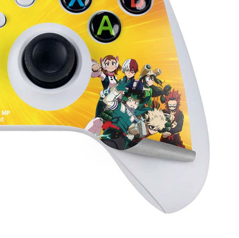 My Hero Academia Deku and Baku Team Season 6 Xbox Series S Controller Skin