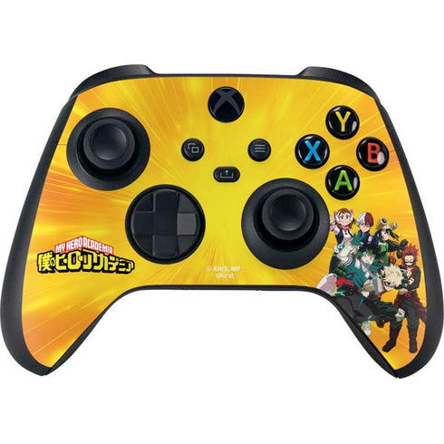 My Hero Academia Deku and Baku Team Season 6 Xbox Series X Controller Skin