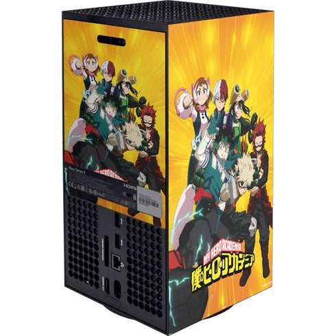 My Hero Academia Deku and Baku Team Season 6 XBox Series X Digital Edition Bundle Skin