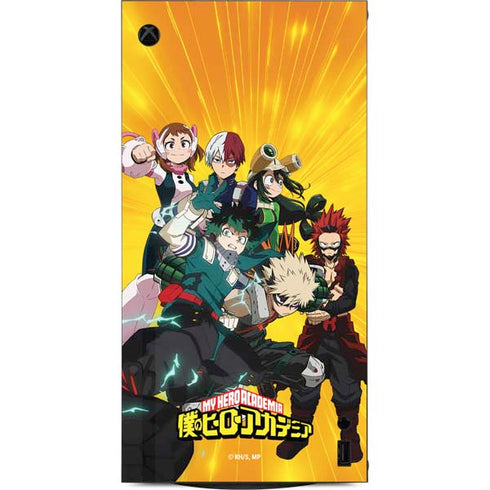 My Hero Academia Deku and Baku Team Season 6 XBox Series X Digital Edition Console Skin