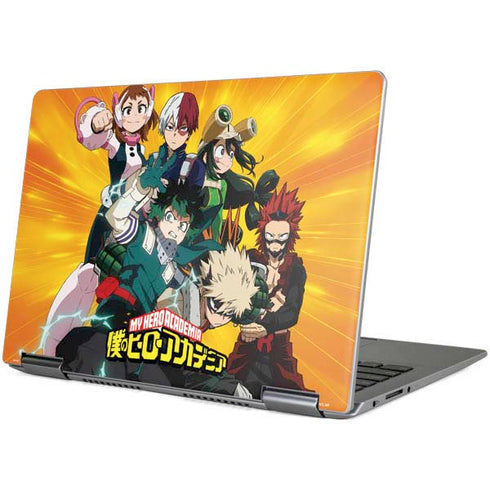 My Hero Academia Deku and Baku Team Season 6 Yoga 710 14in Skin